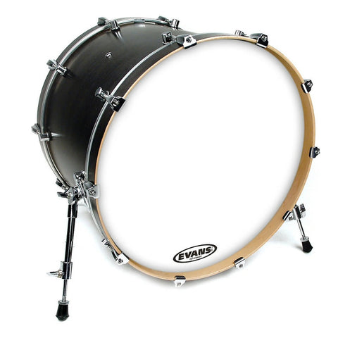 Parche Resonante Para Bombo 24 Pulgadas Evans Bd24rsw-np