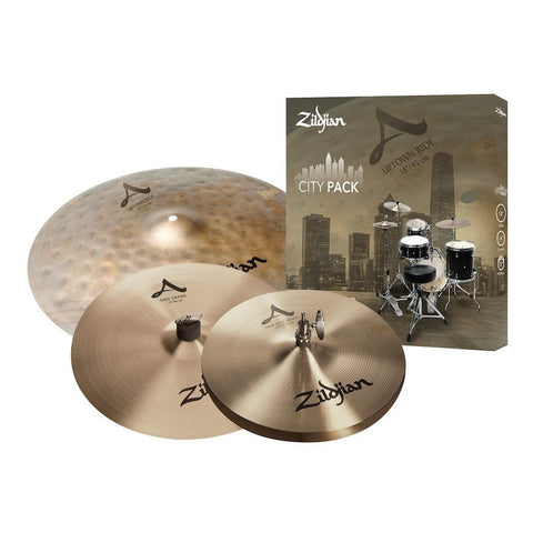 Paquete De 4 Platillos Hi-hat Ride Crash, Zildjian Acityp248