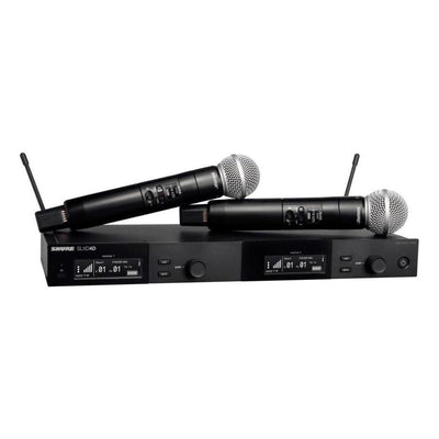 Shure Slxd24d/sm58 Sistema Inalámbrico Digital Dual Color Negro