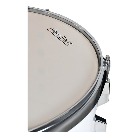 Tarola Marcha 14 X 8 PuLG New Beat Nb-masd2 Con Baquetas Whi Casco Blanco