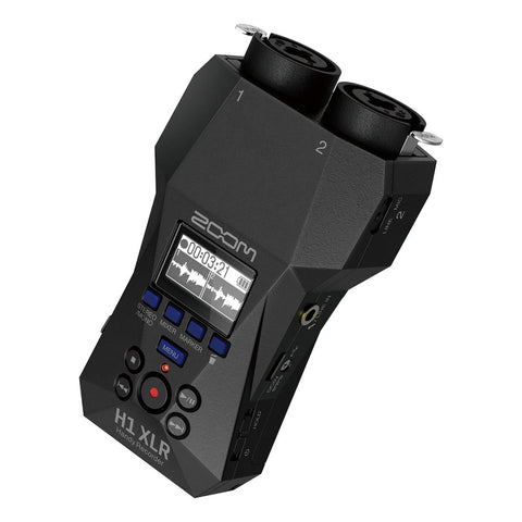 Grabadora De Mano Estéreo Handy Recorder Zoom H1 Xlr Negro