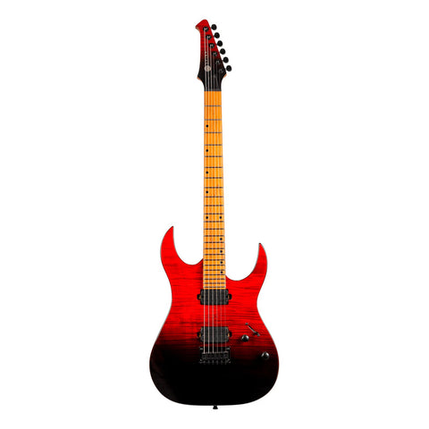 Guitarra Eléctrica 6 Cuerdas Spira Guitars S-450 Trans Red Diestro Rojo