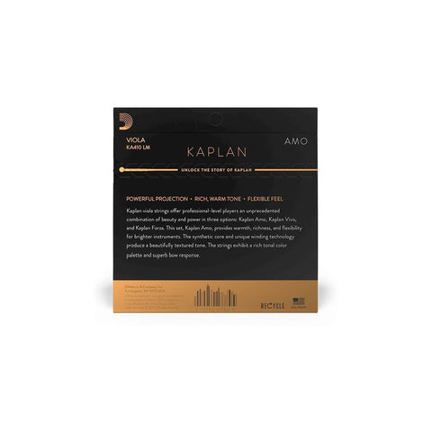 Ka410 Lm Set Cuerdas Kaplan Amo Viola 16 - 16 ½ Daddario