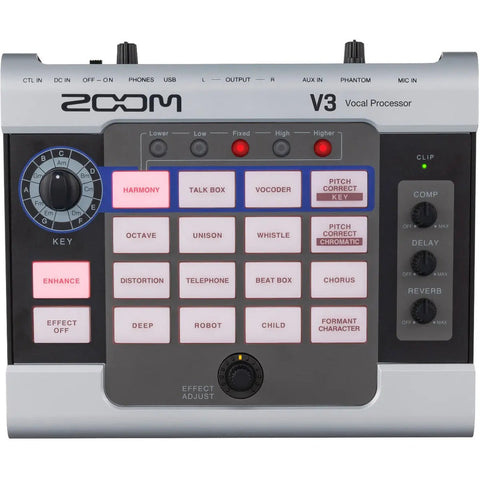 Procesador De Voces Multiefectos Zoom V3 Zv3