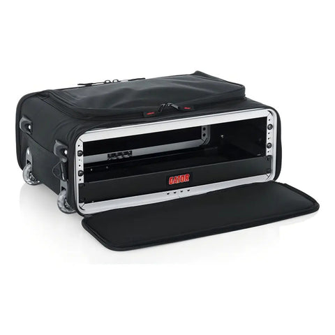 Funda Rack 2u Gator Gr-rackbag-2uw Con Ruedas Negro Para Equipos Grabación