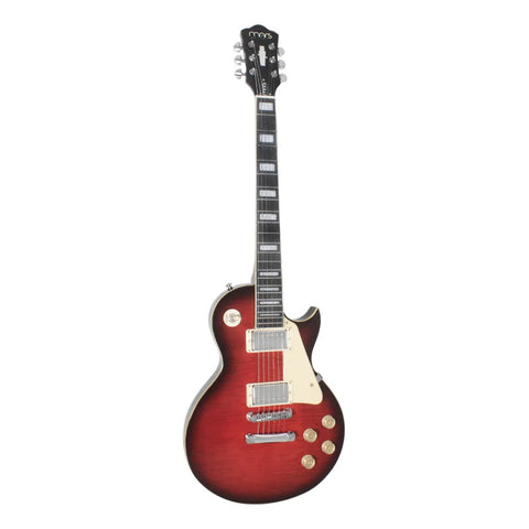 Guitarra Eléctrica Les Paul Mars Lp Standard Red Rojo Diestro Red