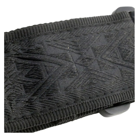 Tahalí De Nylon Tejido Para Guitarra Planet Waves 50b01 Negro Tejido