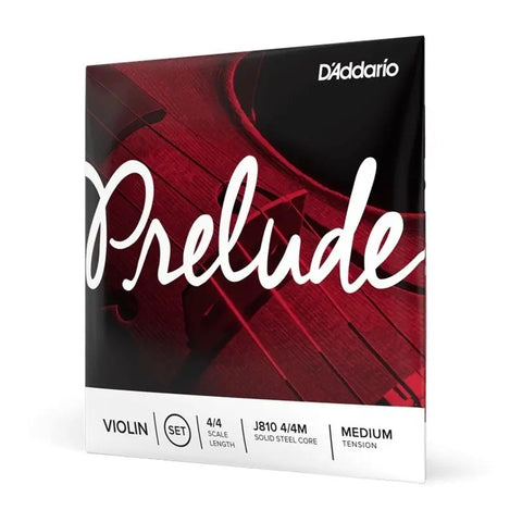 Cuerda Mi Para Violín D'addario Prelude J811 4/4 Acero Tensión Media