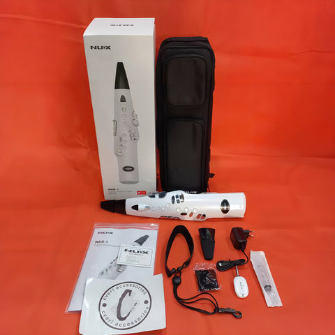 Nux Nes-1 Instrumento De Viento Digital Color Blanco