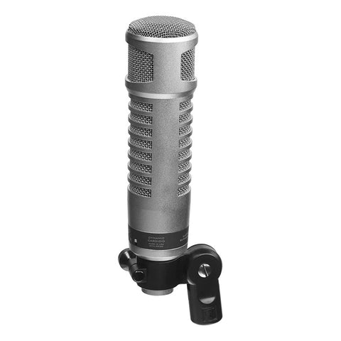 Microfono Vocal Broadcast Locutor Electrovoice Re-27n/d Plat Plateado