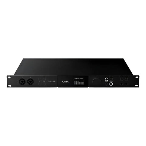 Interfaz Interface Audio Y Controlador Monitor Audient Oria Negro