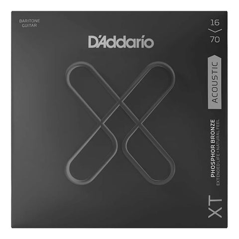 Cuerdas Guitarra Acústica Barítono D'addario Xtapb1670
