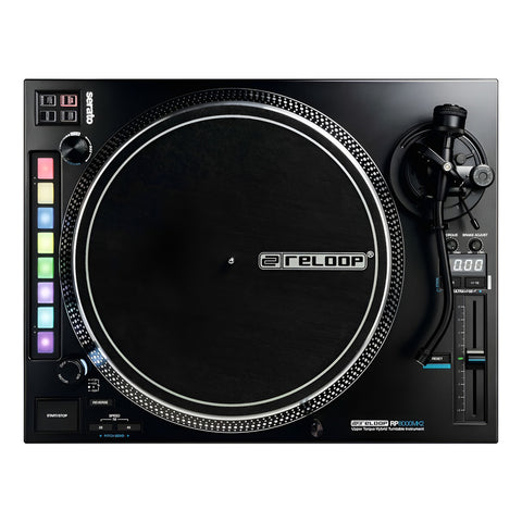 Tornamesa Avanzado Para Dj Reloop Rp-8000 Mk2 Negro