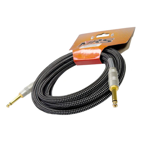 Cable Tejido Para Instrumento De 6 M 1/4 Mrs-6m-iprg-bk Mor