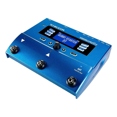 Pedal Multi-efectos Tc Helicon Voicelive Play 129 Efectos Azul Con Lcd