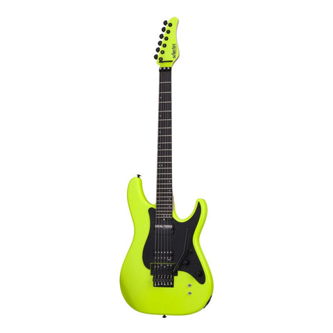 Guitarra Eléctrica Schecter Sun Valley Super Shredder Fr S De Caoba Birch Green Con Diapasón De Ébano