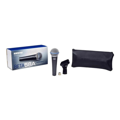 Micrófono Para Voces Shure Beta58a Azul/plata