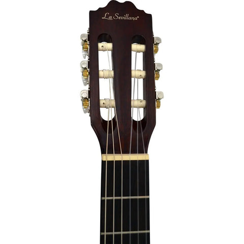 Guitarra Electro Acústica Caja Clásica La Sevillana Un-3cef2 Natural