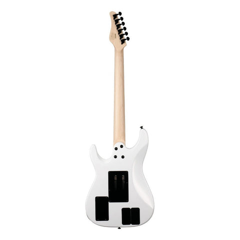 Guitarra Eléctrica Schecter Sun Valley Super Shredder De Caoba Gloss White Con Diapasón De Palo De Rosa