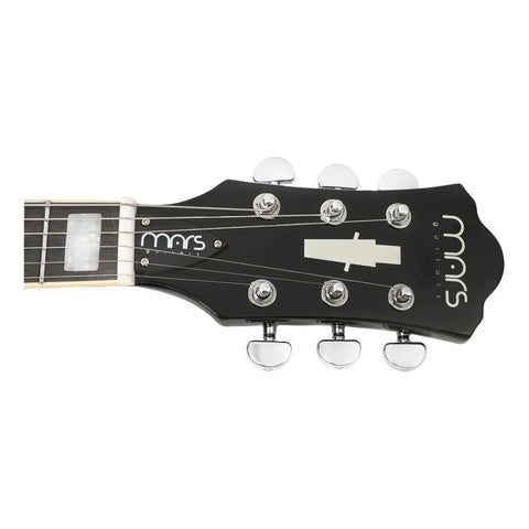 Guitarra Eléctrica 6 Cuerdas Mars Les Paul Traditional Color Marrón Oscuro Material Del Diapasón Palisandro Orientación De La Mano Diestro Palo De Rosa