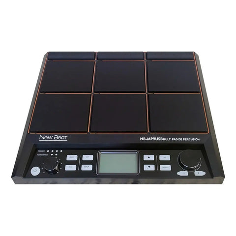 Multi Pad De Batería Con 9 Pads New Beat Nb-mp9usb Negro