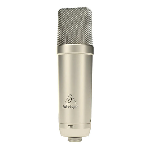 Behringer Tm1 Microfono Diafragma Condensador Studio Grabar Color Dorado