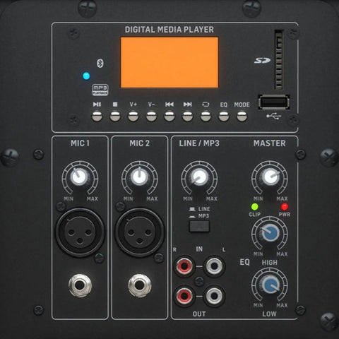 Behringer Pk115a Bafle Activo Bluetooth 15 PuLG 800 Vatios Color Negro