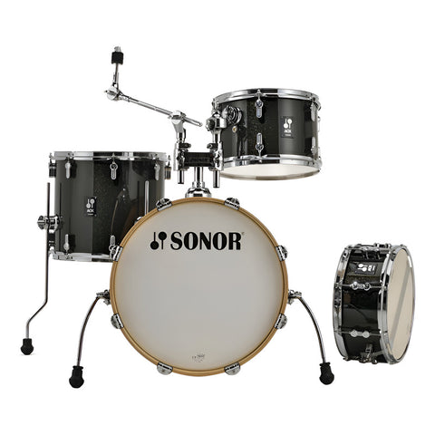 Batería 4 Piezas Sonor Aqx Jazz Set Black Midnight Sparkle Black Midnight Sparkle