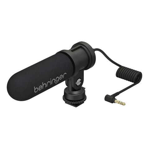 Micrófono Shotgun De Condensador X-y Behringer Video Mic X1 Negro