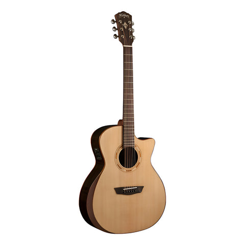 Guitarra Electroacústica Grand Auditorium Washburn G20sce Natural