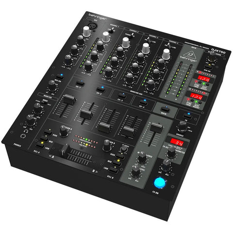 Mezcladora P/ Dj 5 Canales Con Efectos, Behringer Djx750