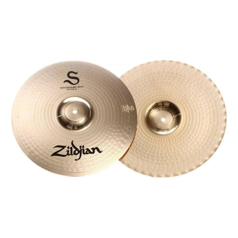 Hi Hats 14 Pulgadas Mastersound S14mpr Zildjian Color Dorado