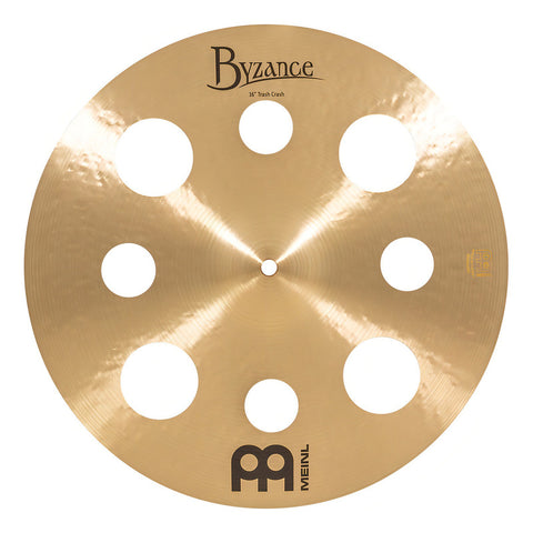 Platillo Trash Crash Meinl B16ttrc Byzance 16 Pulgadas Dorado