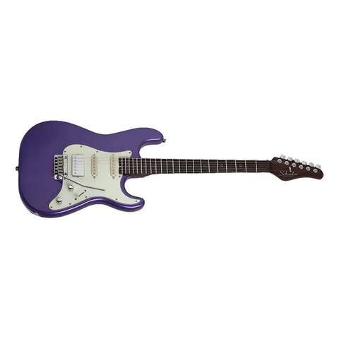 Guitarra Schecter Nick Johnston Trad 10 Anniversary Violet Diestro Lila Ébano