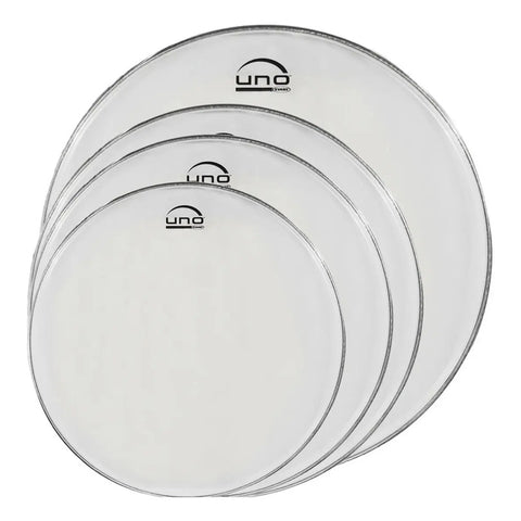 Juego Parches Batería Evans Upg2cls22 Pack 5 Transparente