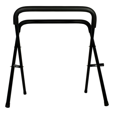 Soporte Para Tambora Maxtone Dstc-100 Ajustable Y Plegable En Metal Negro