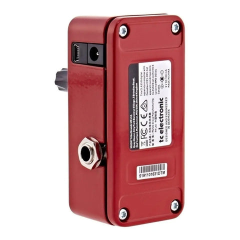 Pedal Tc Electronic Hall Of Fame 2 Mini Reverb - Rojo Rojo