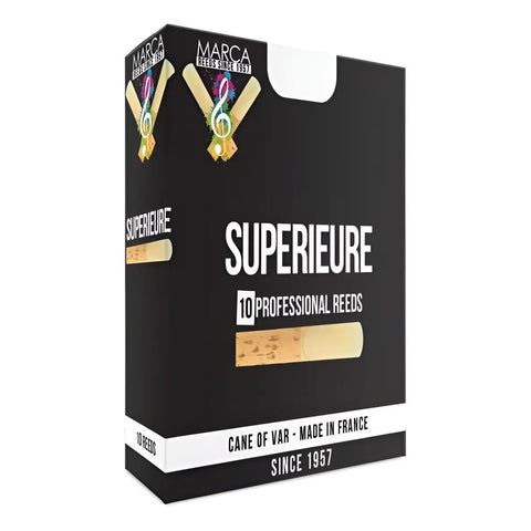 Caña Clarinete Marca Reeds Supérieure Fuerza 3 Nota Eb Madera Sp130