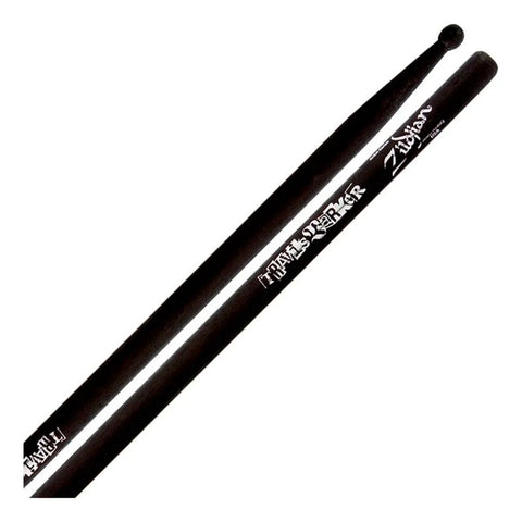 Baquetas Travis Barker Black Artist Series Zastblk Zildjian Color Negro 3x2x42 Custom