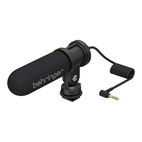 Behringer Video Mic Ms Micrófono Condensador Dslr Shotgun Color Negro