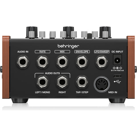 Pedal Filtro De Resonancia Behringer Bm-15m Murf Box Negro