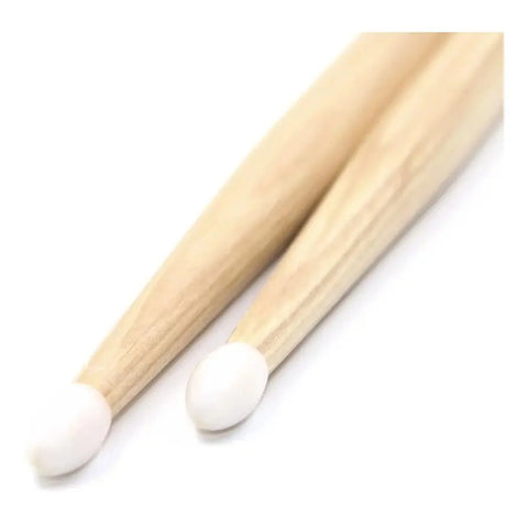 Baquetas Zildjian Z5bn Naturales Punta Nylon Color Natural Tamaño 5b
