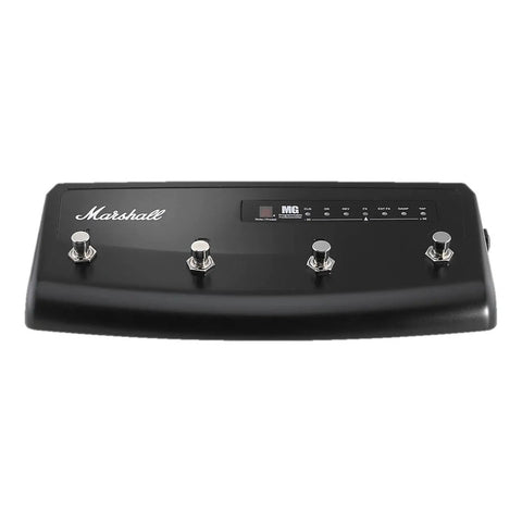 Pedal De 4 Vias Footswitch Para Guitarra Marshall Pedl-90008 Negro
