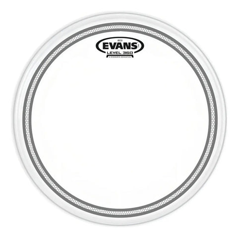 Parche Evans Ec2s Claro Para Tom De 16  Con 2 Capas