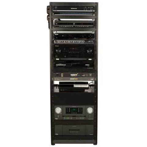 Rack Metalico Tipo Esqueleto 20 U Sanus Cfr1620-b1 Negro
