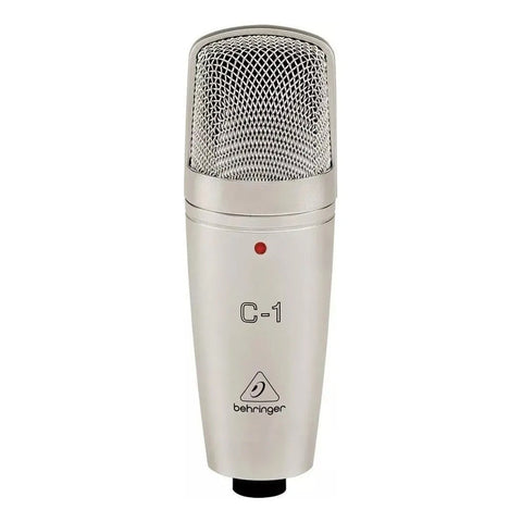 Micrófono De Condensador Para Estudio Behringer C1 Plata