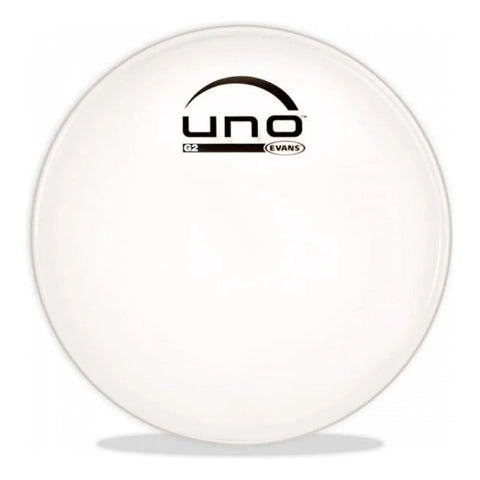 Parche Tom G2 Doble Capa 16 Pulgadas Uno By Evans Rugoso Blanco