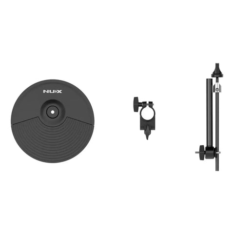 Nux Dm-210 10 Inch Cymbal Set Platillo Nux P/bateria Elect. Negro