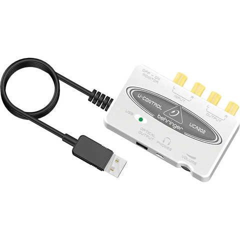 Behringer U-control Uca202 Interfaz De Audio Usb