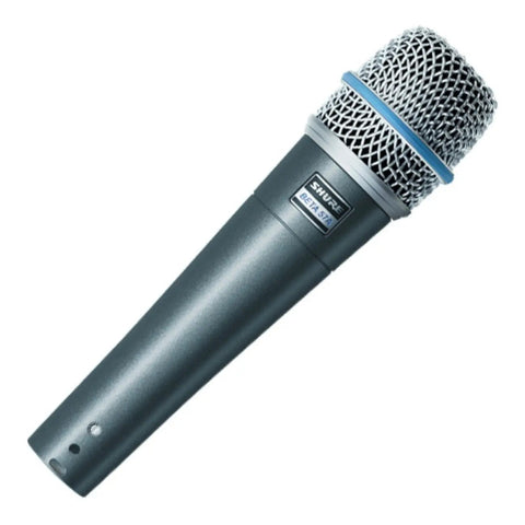 Microfono Original  Dinamico Supercardioide, Shure Beta 57a Gris